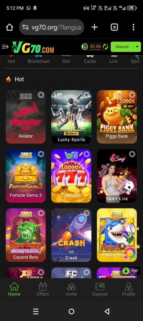 vg70 Game Download